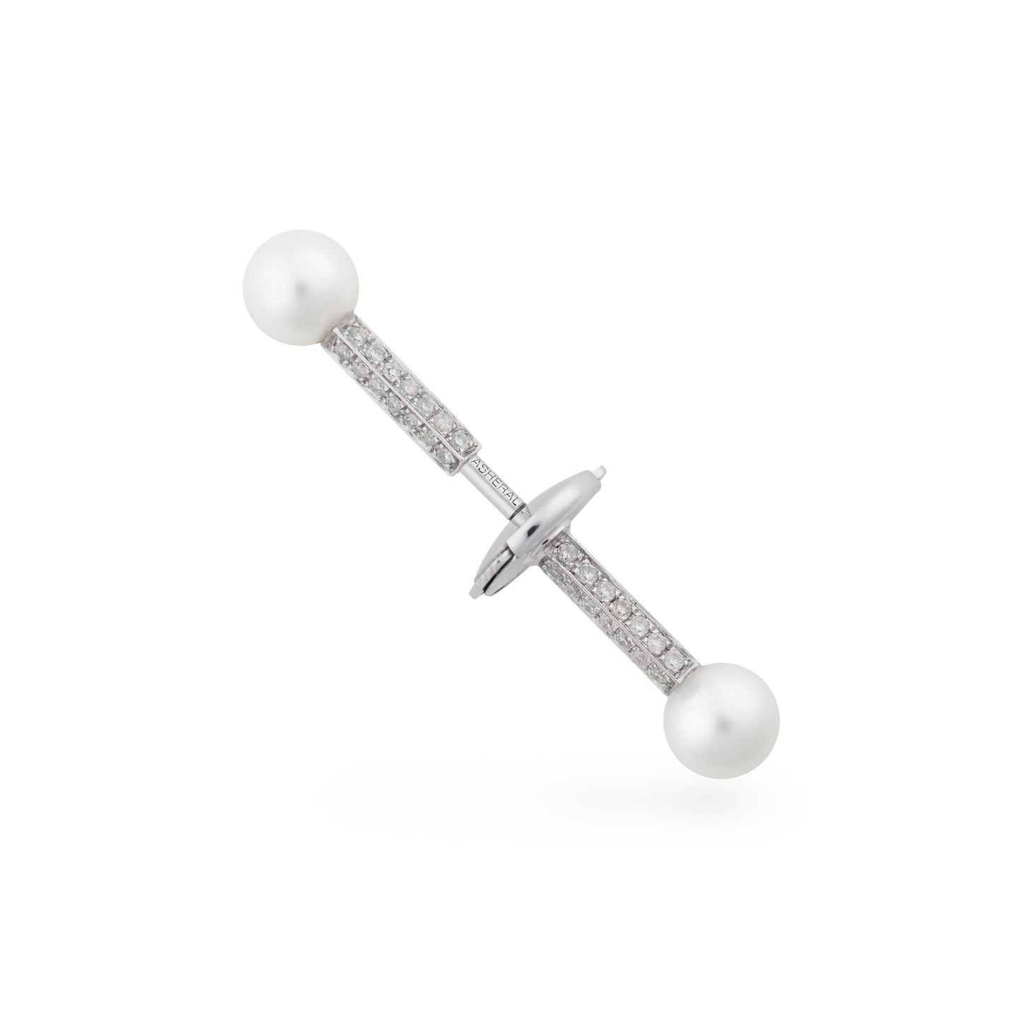 Izia | White Pearls, White diamonds & White gold
