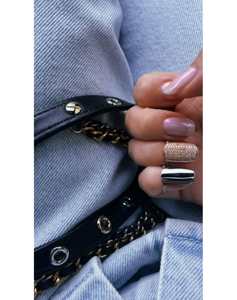 Nail Ring | Full paved