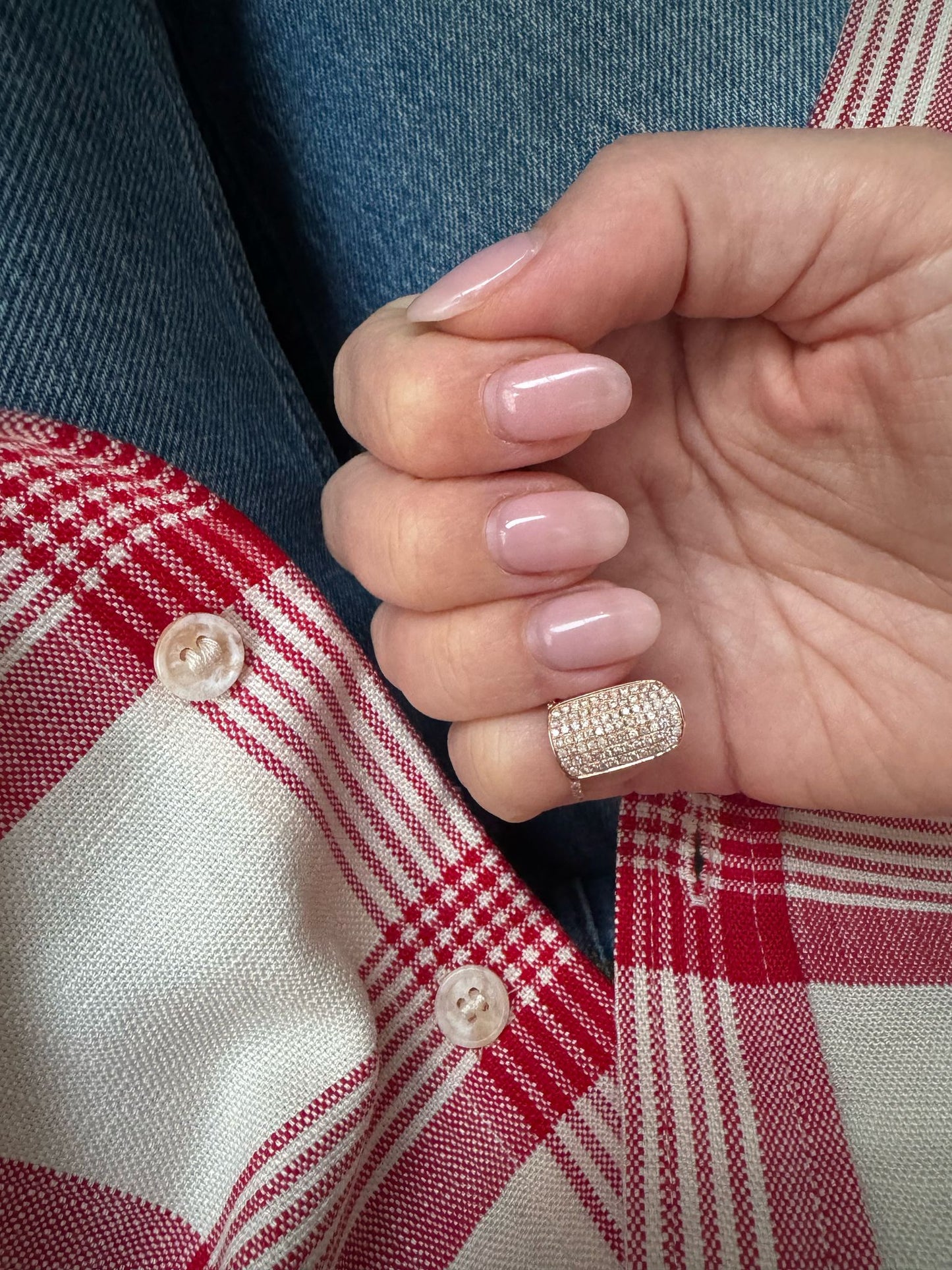Nail Ring | Full paved
