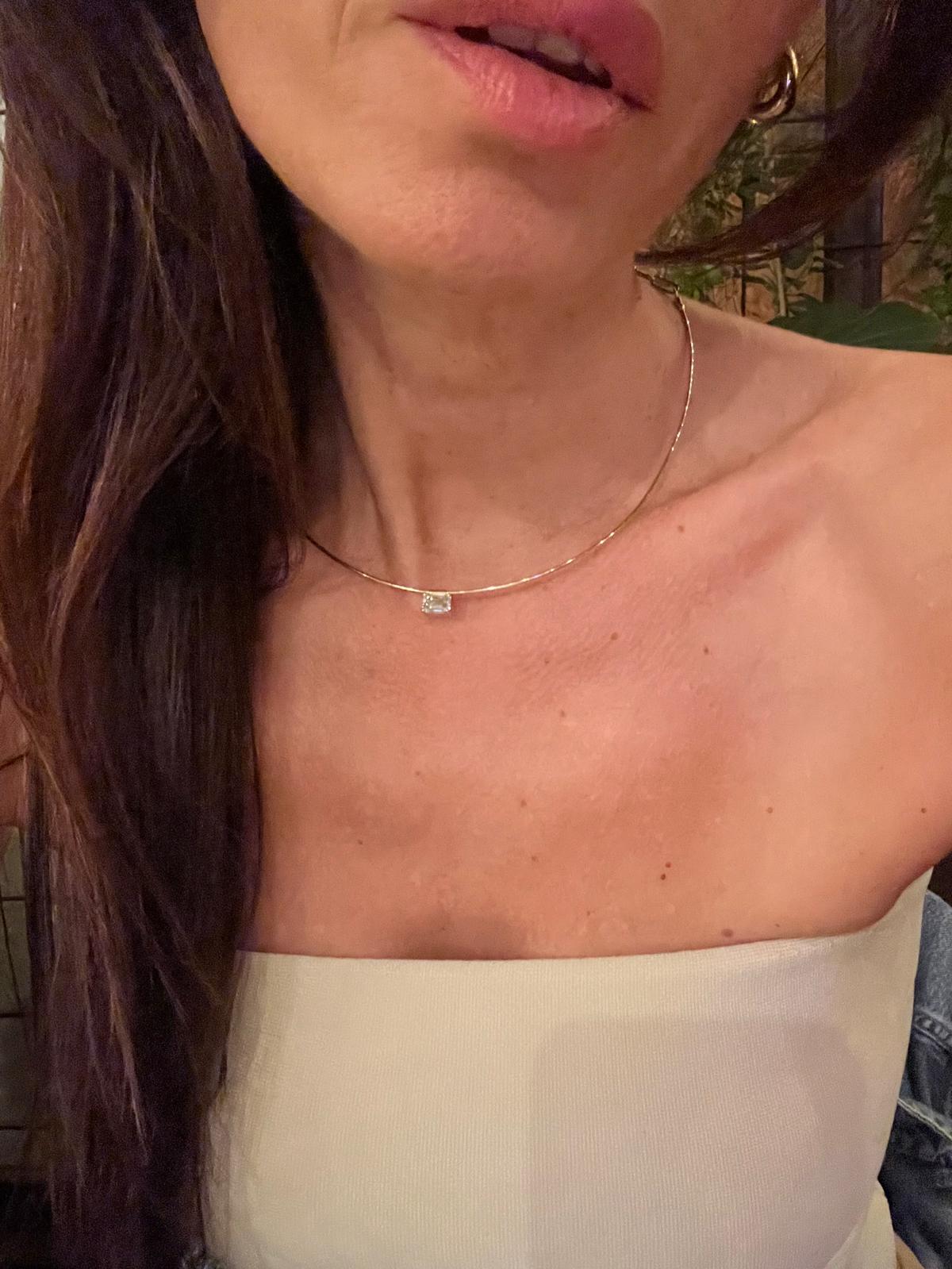 Choker emerald cut