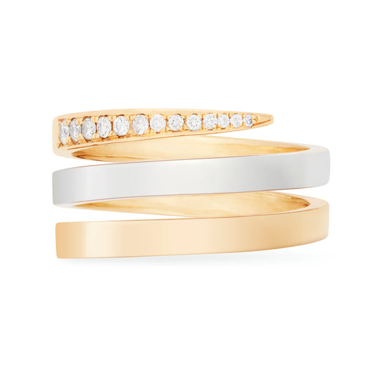 Mae | Two tones Gold